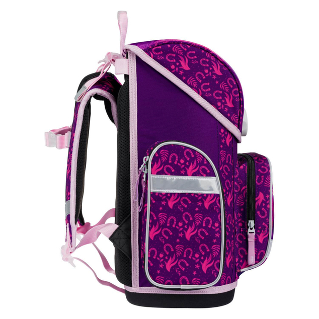BAAGL SET 5 Ergo Cavallo: cartella, astuccio, sacchetto, grembiule, portafoglio