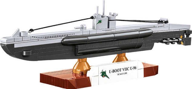 Cobi 4857 II WW Nemecká ponorka U-Boot VIIC U-96, 1:300, 162 k