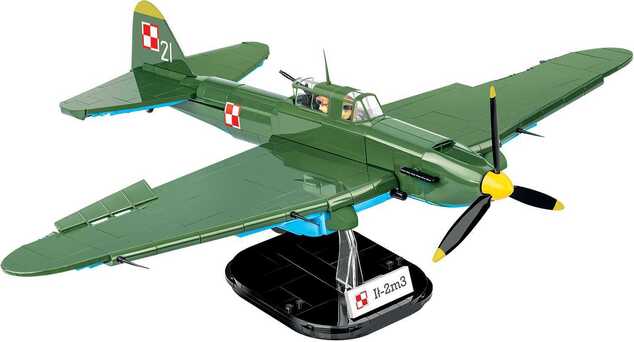 Cobi 5744 II WW Iljušin Il-2 Šturmovik, 1:32, 636 k, 2 f