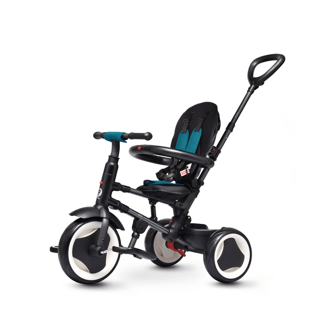 QPLAY Dreirad Rito eva plus Grün-Blau 10-72 Monate