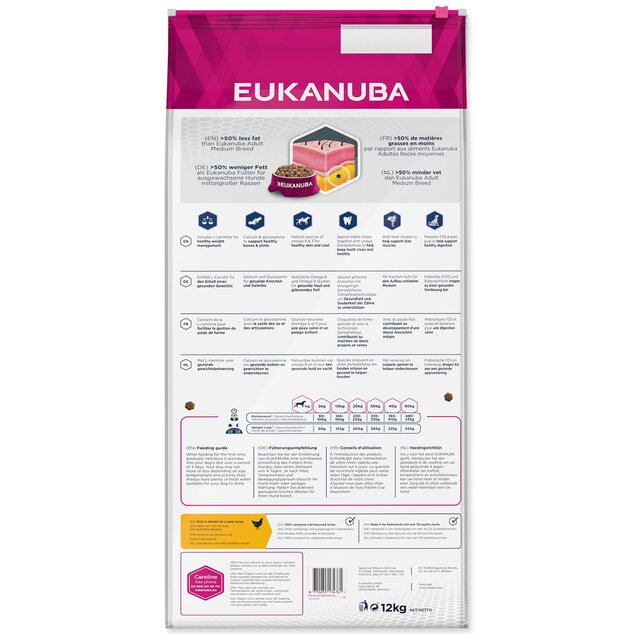 EUK DAILY CARE  EXCESS WEIGHT 12,5kg