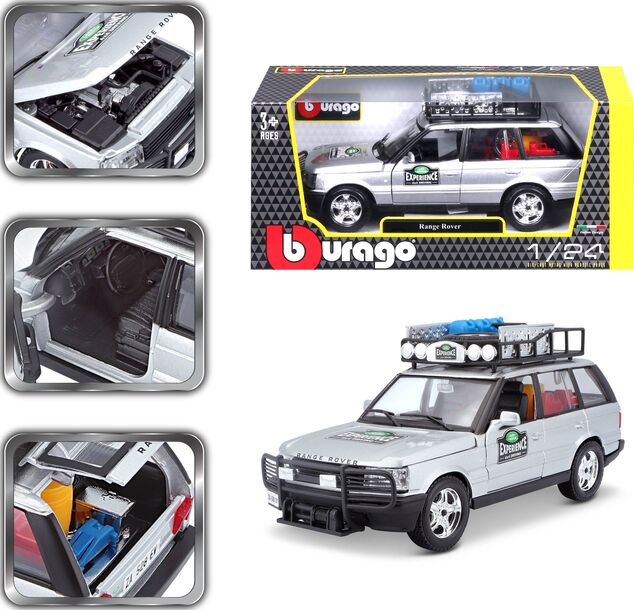 Bburago 1:24 Range Rover Silber