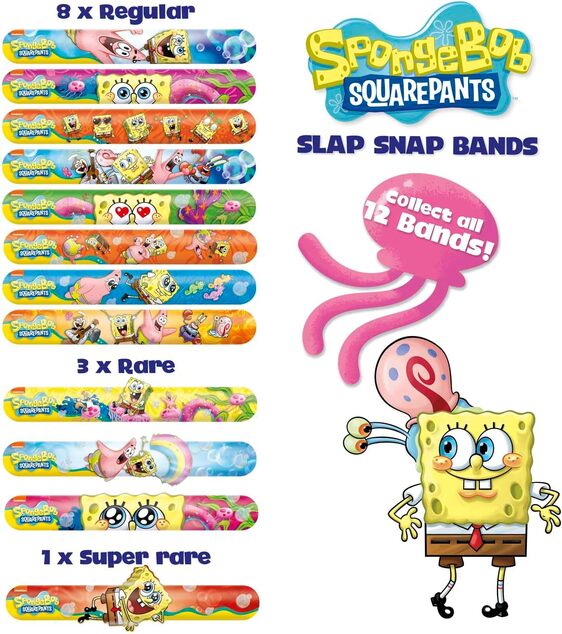 SLAP SNAP BANDS - SpongeBob