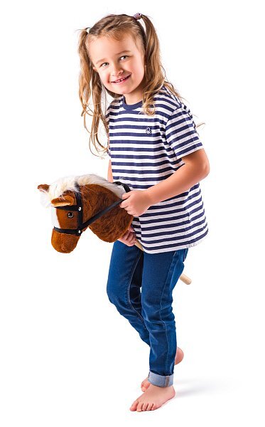 Hobby horse Bonnie, tmavo hnedá