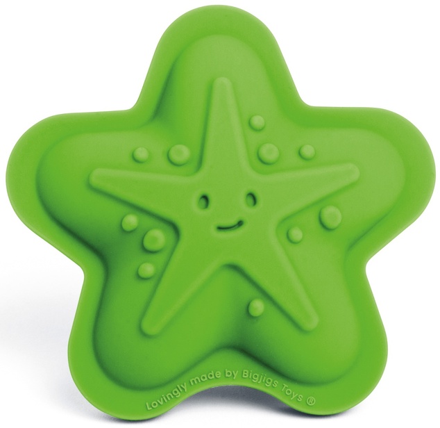 Bigjigs Toys Silikónové formičky zelene Meadow