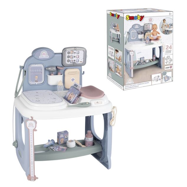 Smoby Baby Care Center s príslušenstvom