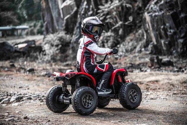 Elektrická štvorkolka Can-am Renegade, 12V červená