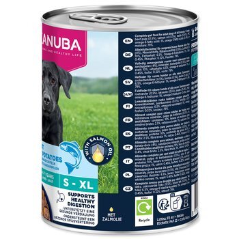 Konzerva EUKANUBA Adult bohatá na pstruha s batátmi 400 g
