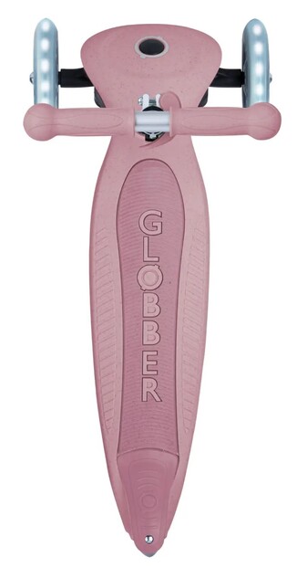 Globber kolobežka Junior Foldable lights Ecologic - Berry