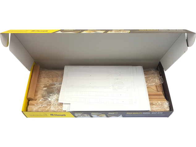 Model Shipways Chaperon 1884 set