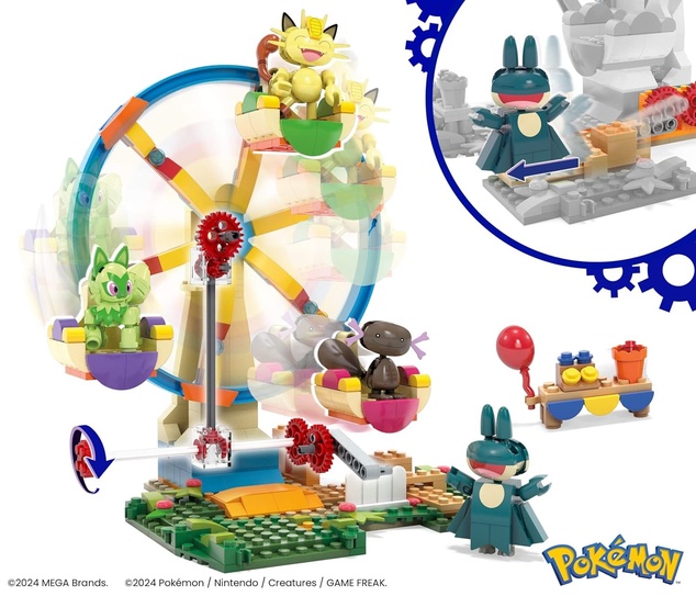 Mattel Pokémon Bauset MEGA Construction Set - Trainingsstadion
