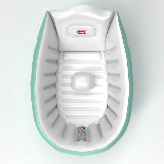 OK BABY Vanička nafukovacia protišmyková Onda Baby Soft 0–12m