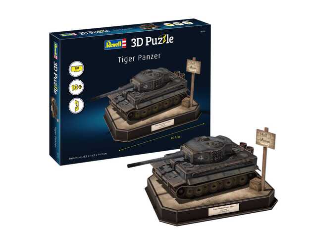 3D Puzzle REVELL 00252 - Tigre I