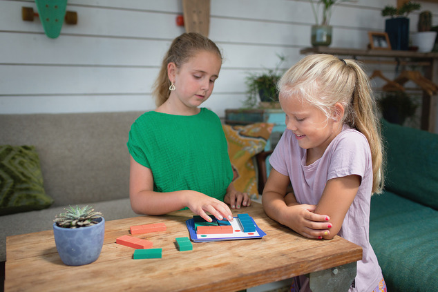 BS Toys Logické puzzle - štvorec