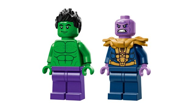 LEGO® Marvel 76312 Hulkov truck vs. Thanos