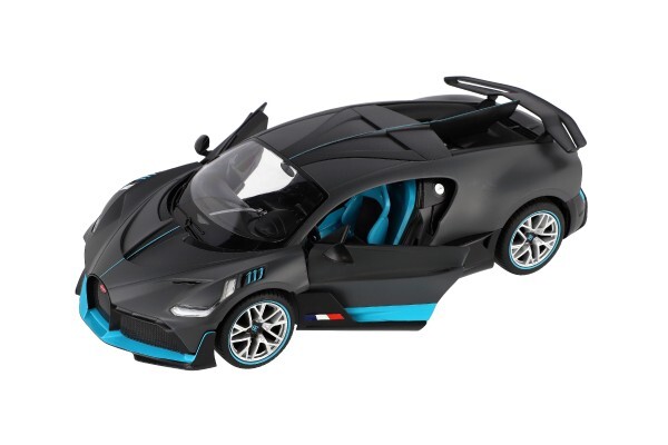 Auto RC Bugatti Divo RASTAR šedé plast 32 cm 2,4 GHz na diaľk. ovládanie na batérie