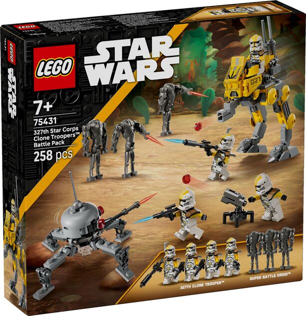 LEGO® Star Wars™ 75431 Bojový balíček klonových vojakov z 327. hviezdneho zboru