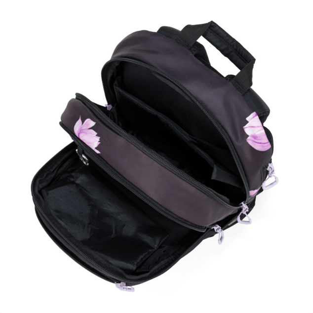 Zaino studentesco + astuccio OXY Sport Flowers
