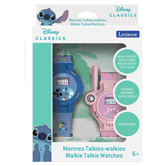 Hodinky s vysielačkou Disney Stitch