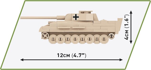 Cobi Panzer V Panther, 1:72, 140 k