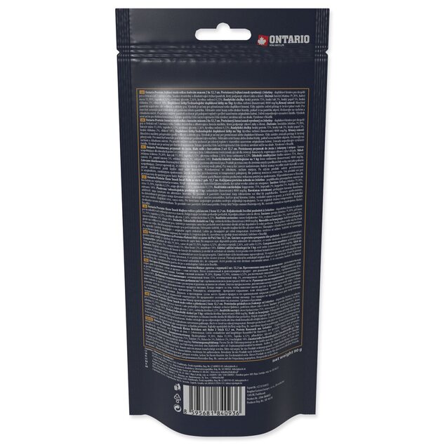 Pochúťka Ontario Protein kura, žuvacia rolka malá 2ks 12,7cm, Medium