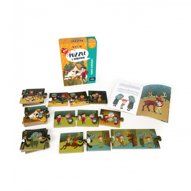 Albi Kvído Puzzle s príbehmi - Ľudové rozprávky