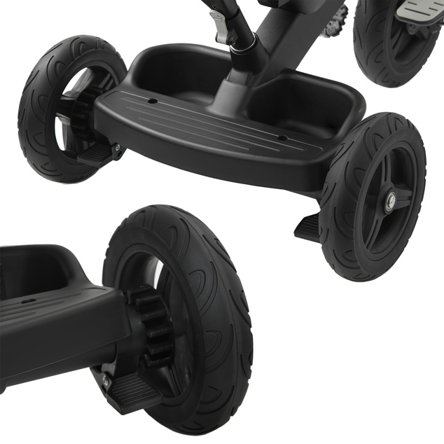 KINDERKRAFT Trojkolka Easytwist Platinum Grey 2020