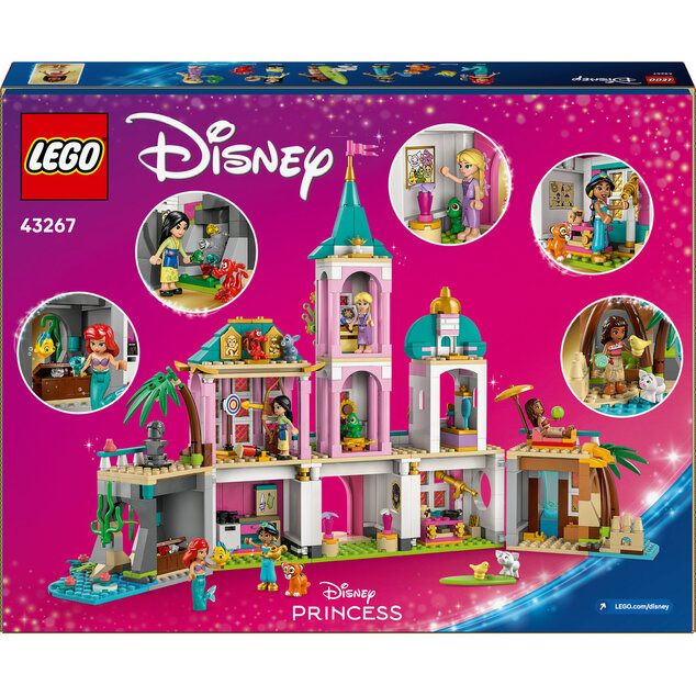 LEGO® Disney™ 43267 Hrad princezien a kráľovskí domáci miláčikovia