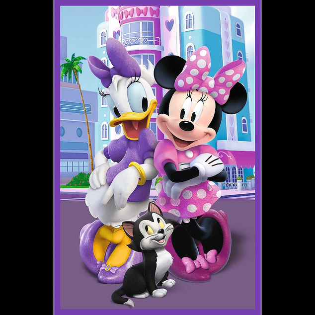 Trefl Puzzle 3x80 Minnie und Freunde