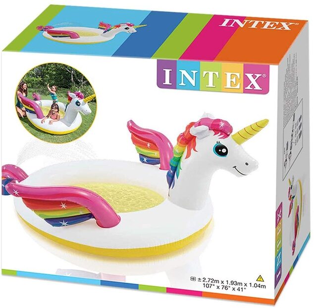 Detský bazén INTEX 57441 Jednorožec so sprchou