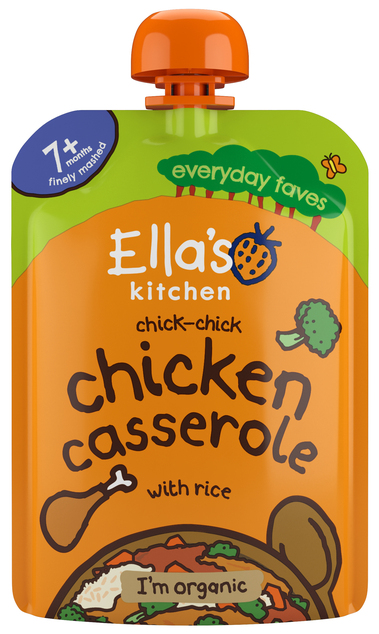 Ella's Kitchen BIO Kurací nákyp s ryžou (130 g)