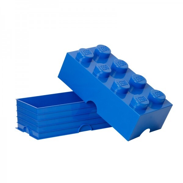 LEGO® úložný box 8 - svetlo zelená 250 x 500 x 180 mm