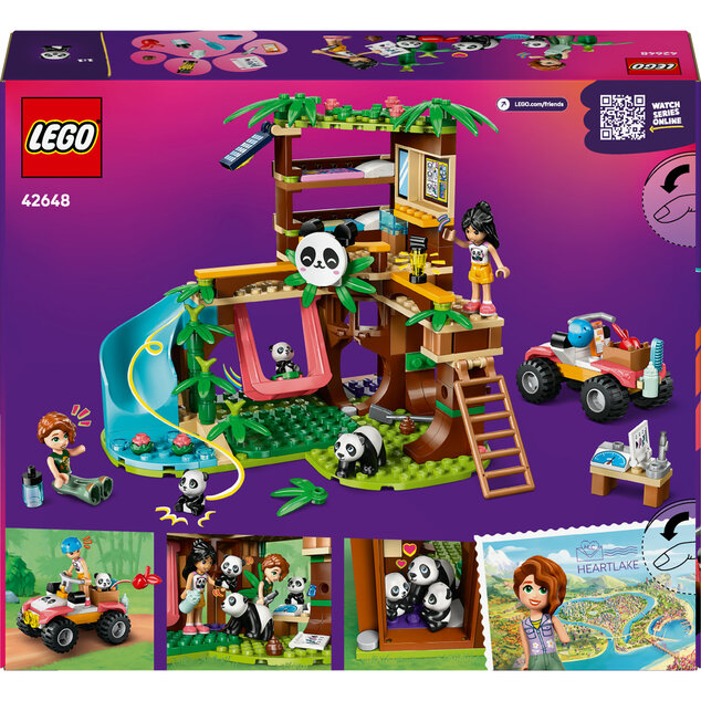 LEGO® Friends 42648 Starostlivosť o zvieratká v útulku pre pandy