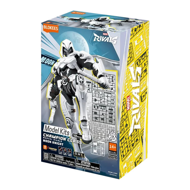 MARVEL RIVALS BLOKEES építőkészlet CHAMPION CLASS 10 MOON KNIGHT