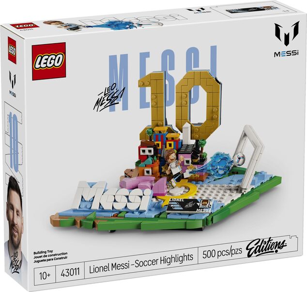 LEGO® Editions 43011 Lionel Messi – Hviezdne momenty futbalu