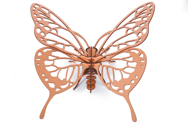 GRAINE CREATIVE 3D Puzzle Metulj 22 kosov