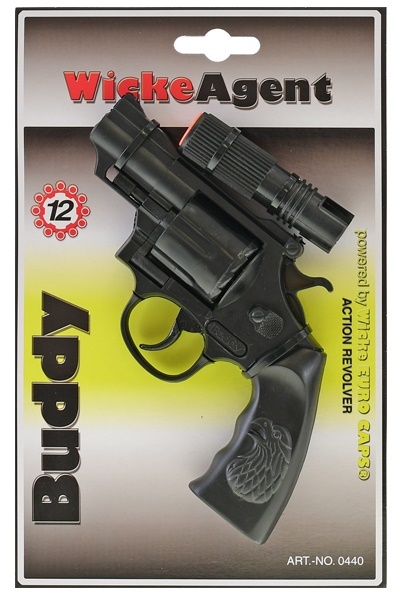 Kapslovka Buddy s tlmičom 23cm "12"