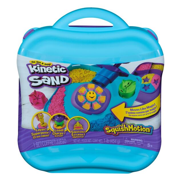 Kinetic Sand pohyblivý tekutý piesok sada