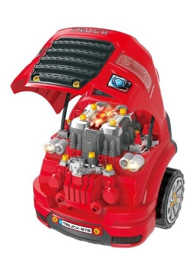 Motore avvitante RC a telecomando 40x39x47 cm - camion