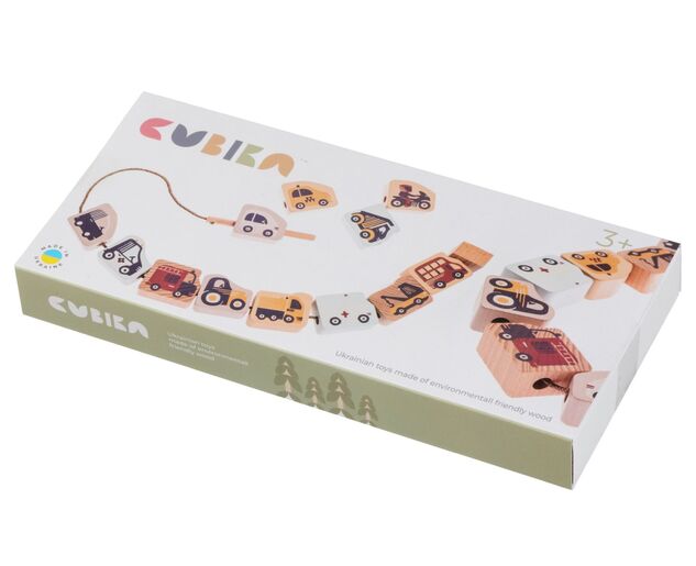 CUBIKA Pastel 16006 Navliekacie dopravné prostriedky - navliekací set
