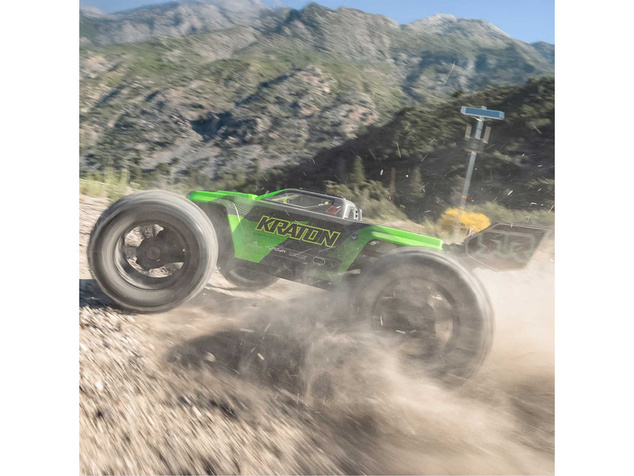 Arrma Kraton 6S V6 BLX 1:8 4WD RTR modrá/ružová