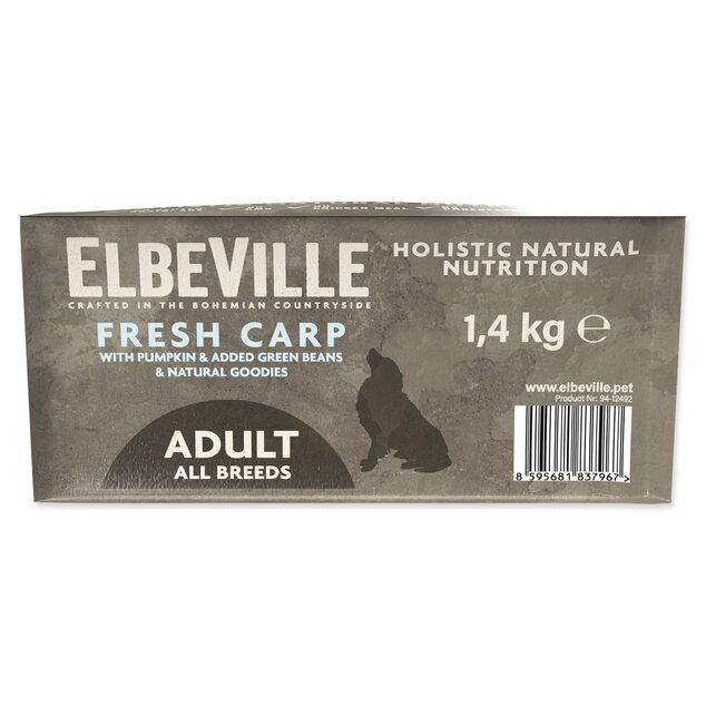 Krmivo ELBEVILLE Adult All Breeds Healthy Skin and Coat Fresh Carp 1,4kg