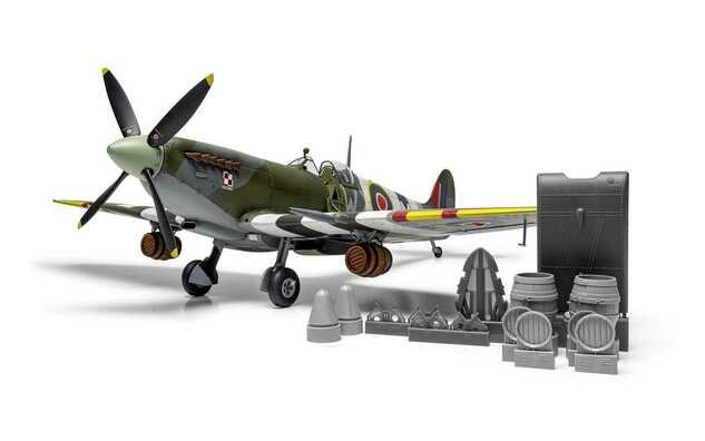 Classic Kit letadlo A17001A - Supermarine Spitfire Mk.IXc - Flying Dray (1:24)