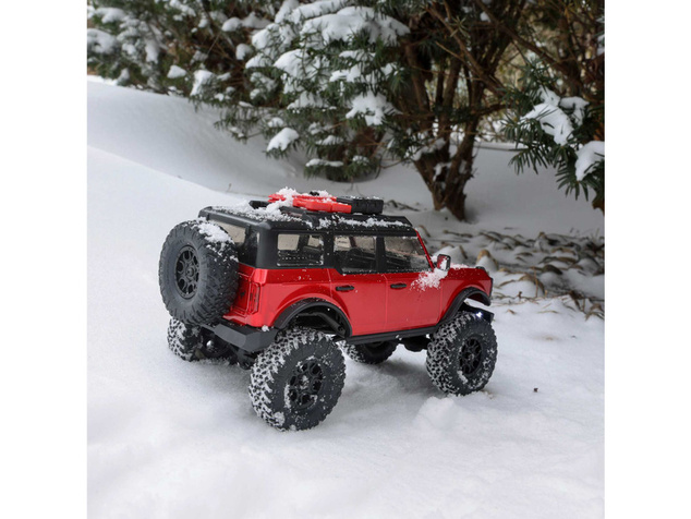 Axial SCX24 Ford Bronco 2021 1:24 4WD RTR červený