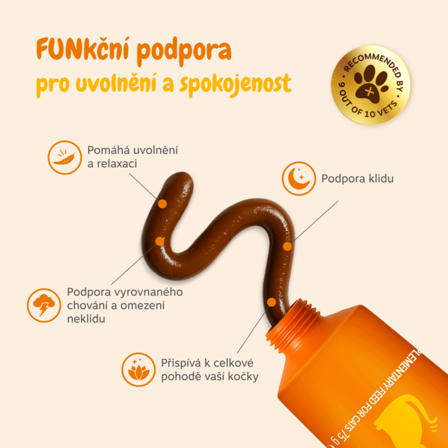 Zesty Paws Calming Paste (75 g) – funkčný doplnok stravy pre mačky na pokoj a pohodu