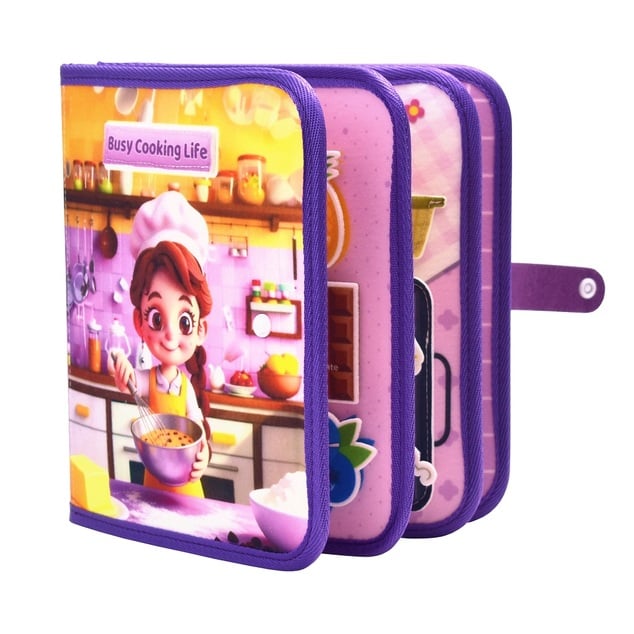 2Kids Toys Libro busy sensoriale Cucina