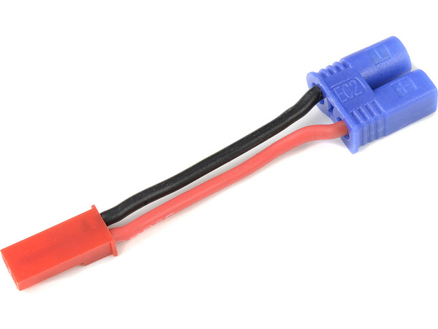 Konverzný kábel EC2 prístroj - JST batéria 20AWG