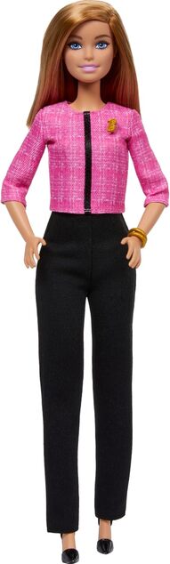 Mattel Barbie líderka budúcnosti - hnedovláska v nohavicovom kostýme