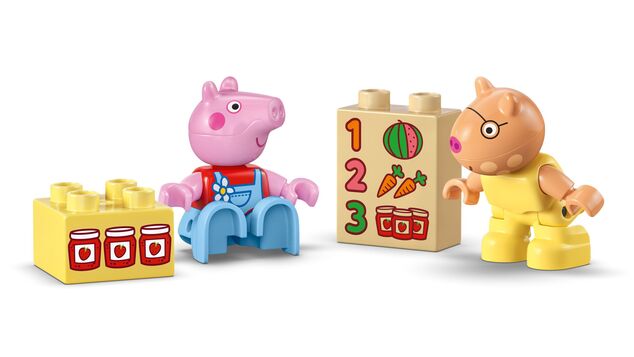 LEGO® DUPLO® Prasiatko Peppa 10468 Traktor a trh