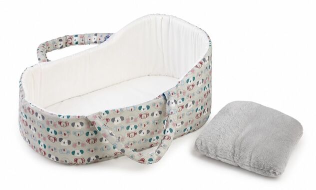 Guca 4132 Cestino di tessuto portatile per bambola di dimensioni 42-46 cm